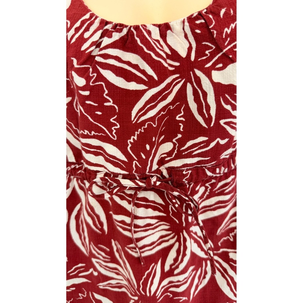 Patagonia Pataloha Dress 14 Floral Organic Cotton Tropical Coastal Pockets - Picture 7 of 11
